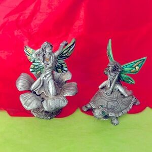 Rodolfi Gallo Pewter fairy figurines